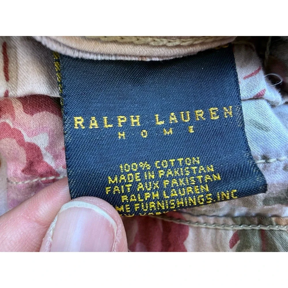 RARE Ralph Lauren Guinevere Queen Sheet Set Fitted Flat-2 Ruffled Cases READ